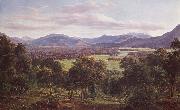 Eugene Guerard Spring in the valley of Mitta Mitta,with the Bogong Ranges in the distance USA oil painting artist
